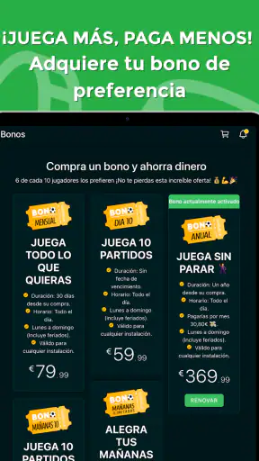 IF7SPORTS Juega fútbol amateur screenshot 10