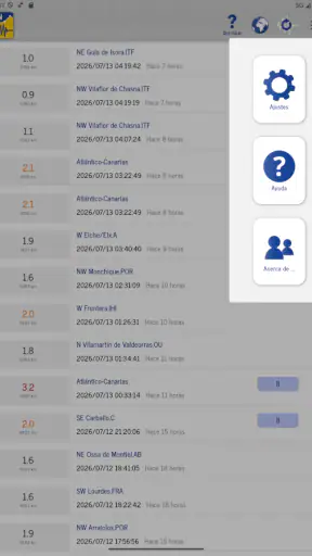 IGN Terremotos screenshot 12