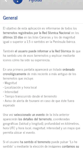 IGN Terremotos screenshot 8