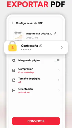 Imagen a PDF - Creador de PDF screenshot 3