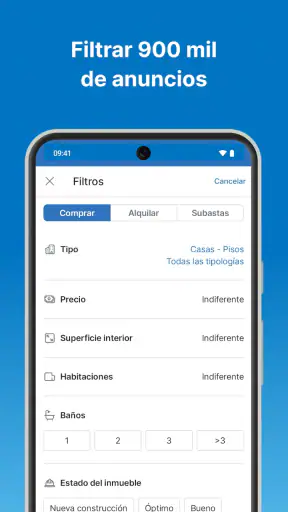 Indomio: Anuncios casas, pisos screenshot 1