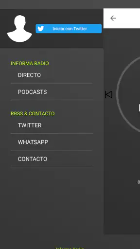Informa Radio screenshot 2