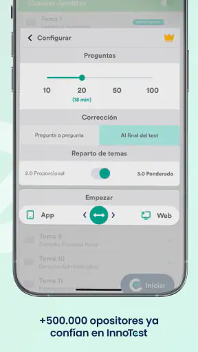 InnoTest Guardia Civil screenshot 2
