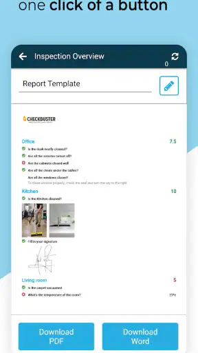 Inspection checklist audit app screenshot 2