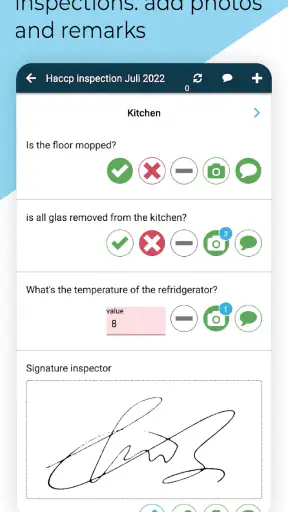 Inspection checklist audit app screenshot 3