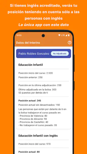 Interinos CV. Bolsas Educación screenshot 11