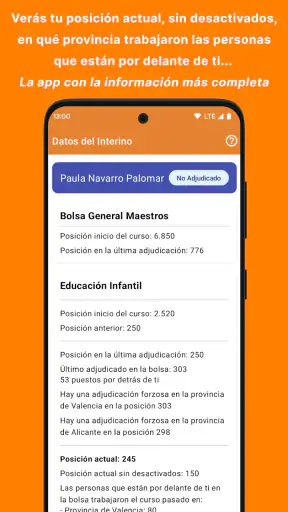 Interinos CV. Bolsas Educación screenshot 8