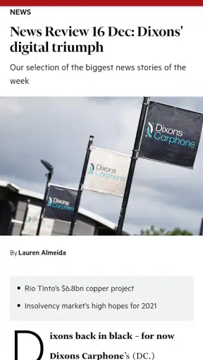 Investors Chronicle magazine screenshot 2