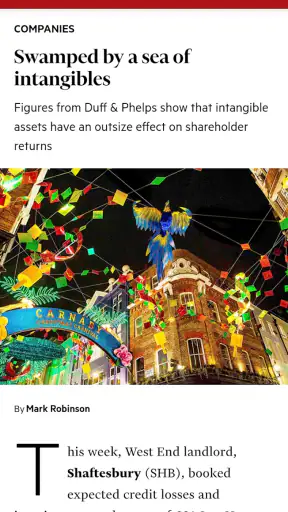 Investors Chronicle magazine screenshot 4
