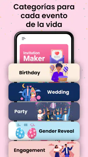 Invitación Tarjeta Creadora screenshot 10