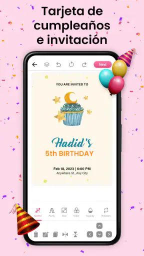 Invitación Tarjeta Creadora screenshot