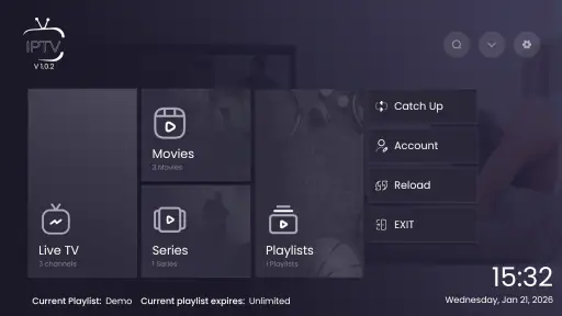 IPTV Pro - Smarters Player screenshot 6