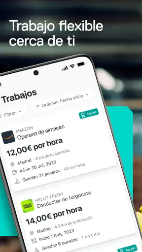 Job&Talent: Trabaja hoy screenshot 2