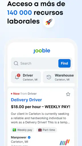 Jooble - Búsqueda de empleo screenshot
