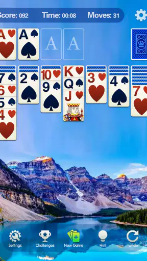 Juego de Cartas de Solitario screenshot 3