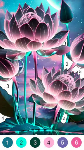 Juego de colorear de fantasía screenshot 9