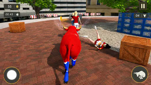 Juego de corridas de toros screenshot 2