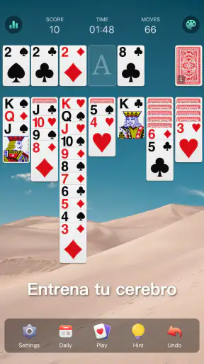Juegos de cartas de solitario screenshot