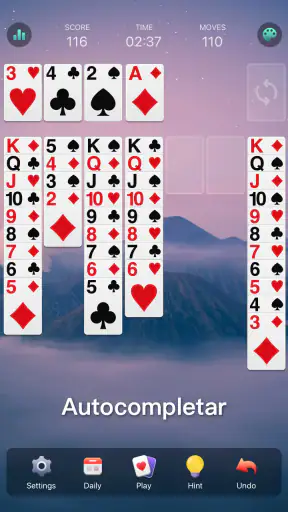 Juegos de cartas de solitario screenshot