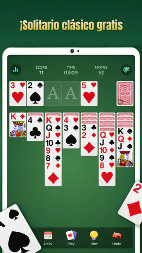 Juegos de cartas de solitario screenshot