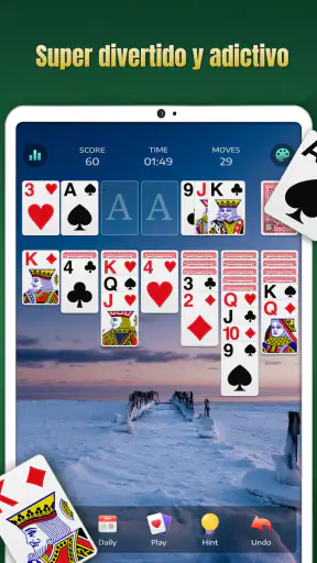 Juegos de cartas de solitario screenshot