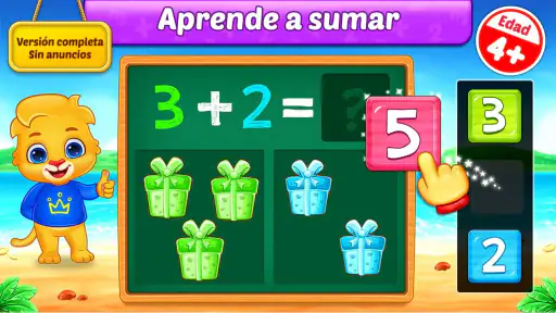 Juegos de matemáticas niños screenshot 1