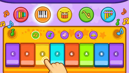 Juegos de piano para bebés screenshot 11