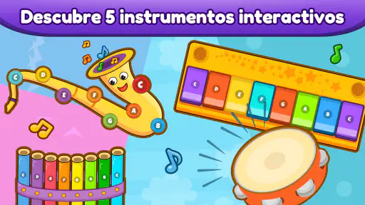 Juegos de piano para bebés screenshot 2