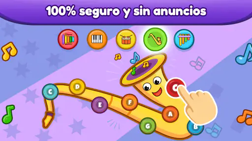 Juegos de piano para bebés screenshot 4