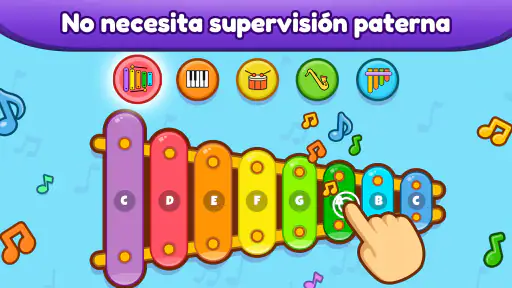 Juegos de piano para bebés screenshot 5