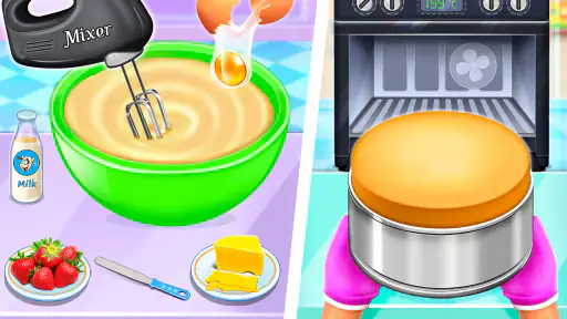 Juegos Para Hacer Pasteles DIY screenshot 11