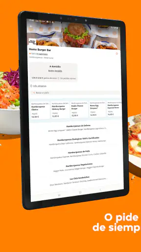 Just Eat ES Comida a Domicilio screenshot 10