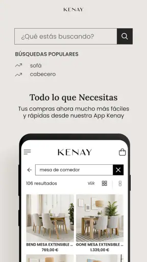 Kenay Home - Marca de muebles screenshot 4