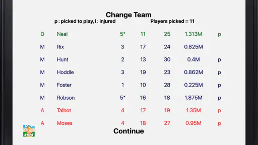 Kevin Toms Football * Manager screenshot 11