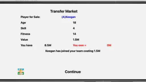 Kevin Toms Football * Manager screenshot 3
