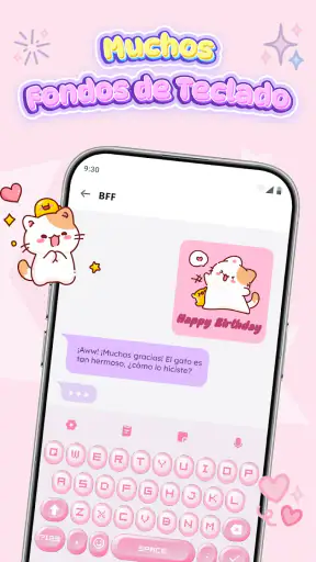 Keyboard Themes: Emoji Fonts screenshot 4