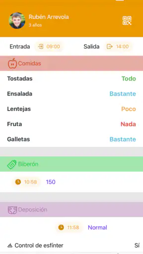 KinderClose Familiar App screenshot 2