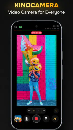 KinoCamera: Video Camera Pro screenshot 5