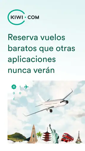 Kiwi.com - Vuelos baratos screenshot 1
