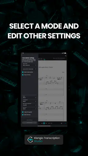 Klangio Transcription Studio screenshot 12
