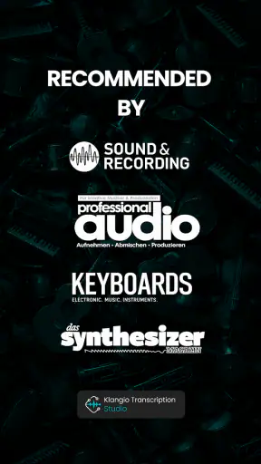 Klangio Transcription Studio screenshot 8