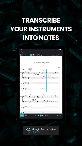 Klangio Transcription Studio screenshot 9
