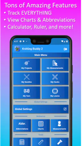 Knitting and Crochet Buddy 2 screenshot 1