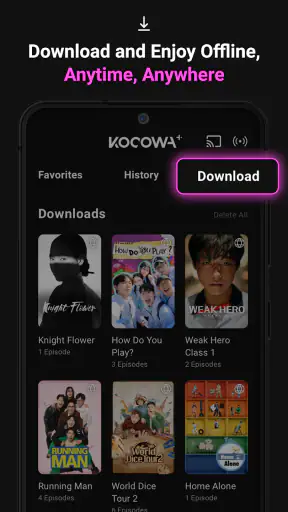 KOCOWA+: K-Drama, K-Pop & TV screenshot 4