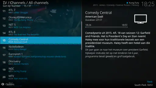 Kodi screenshot 11