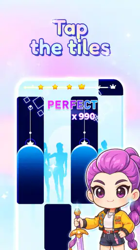 Kpop Piano Star - Music Game screenshot 9