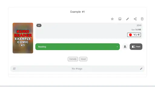 Kuro Reader+ screenshot 12
