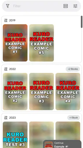 Kuro Reader+ screenshot 7