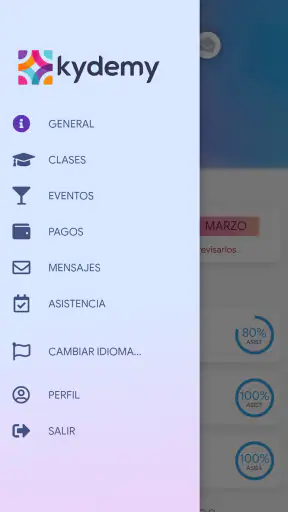 Kydemy: Alumnos y Academias screenshot 4
