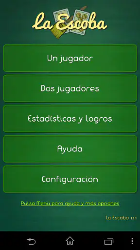 La Escoba en español - ANTIGUA screenshot 1